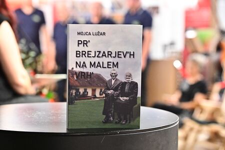 Predstavitev knjige Pr’ Brejzarjev’h na Malem Vrhu.
